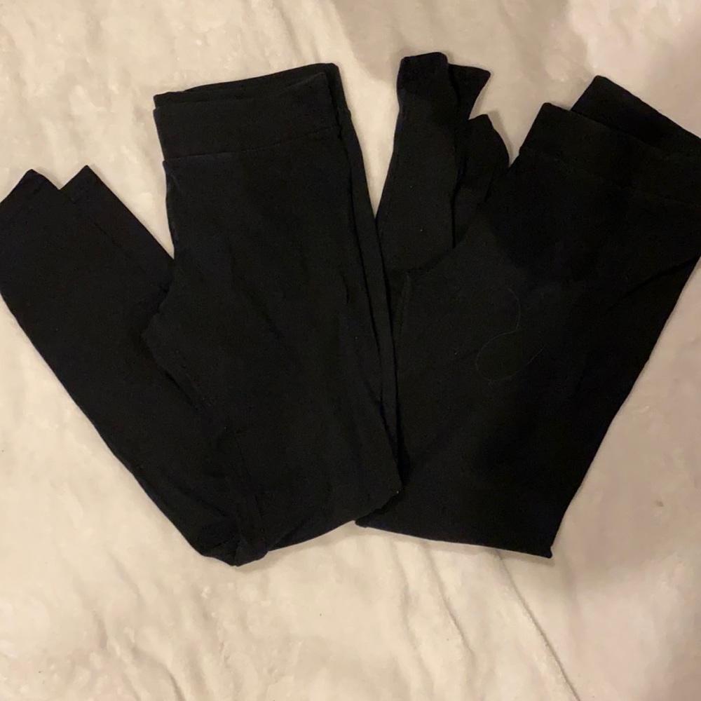Two pairs of leggings